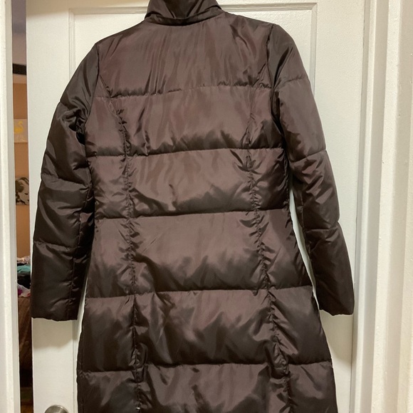 Michael Kors Long Brown Puffer Coat